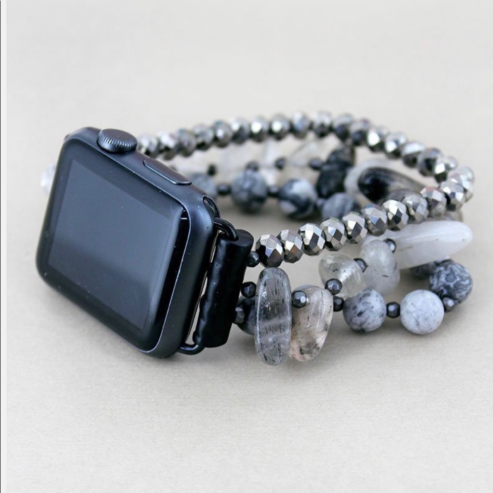 Blue Grey Apple Watch Fashion